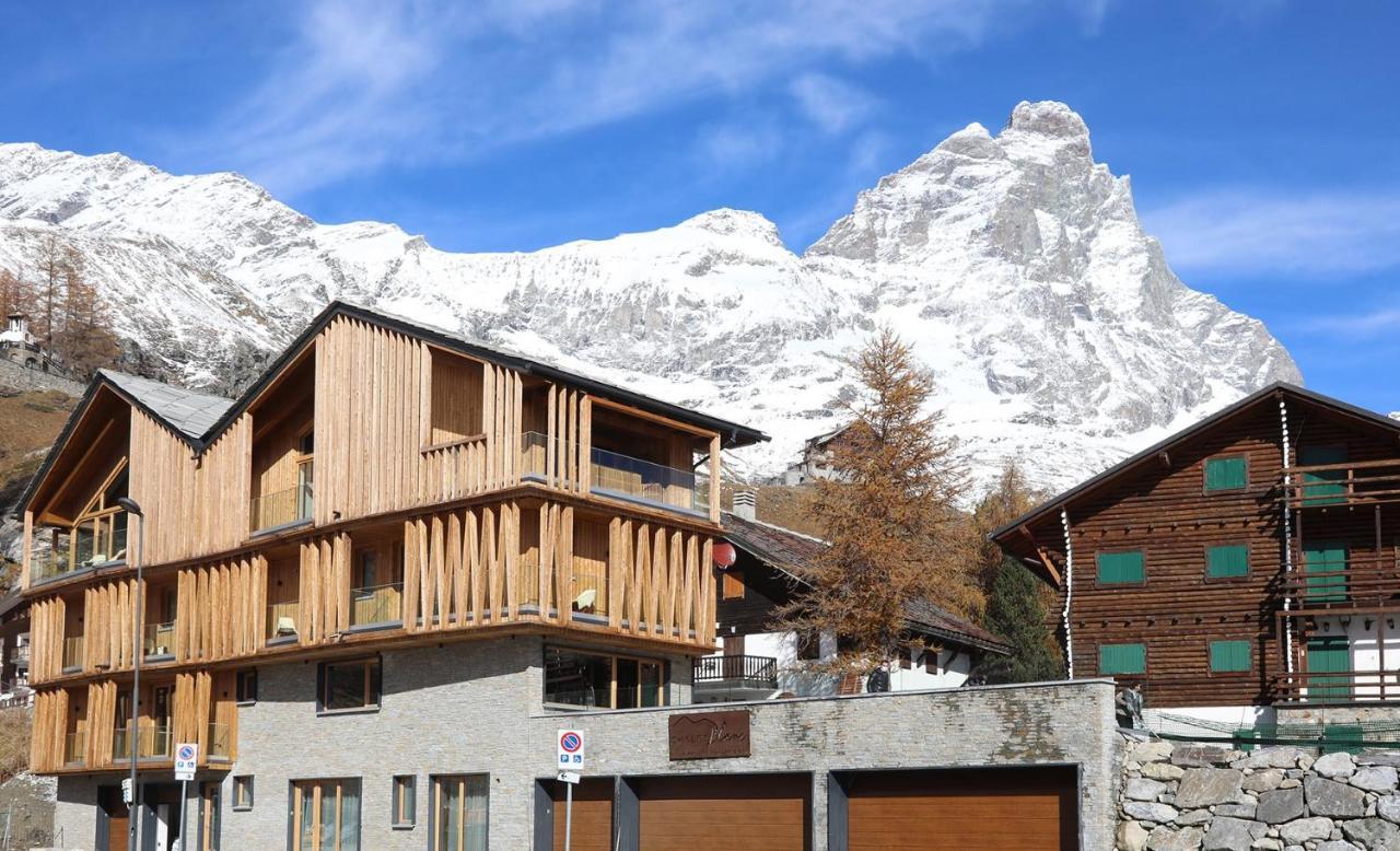 Chalet Blanc Cervinia Panzió Breuil-Cervinia Kültér fotó